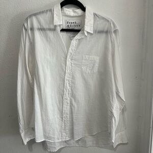 Frank and Eileen White Button Down